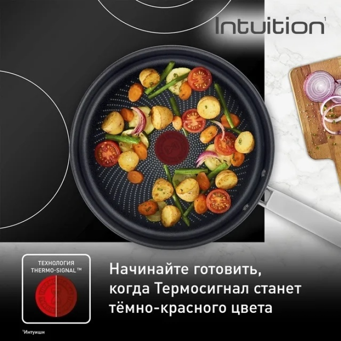 Сковорода универсальная Tefal B8170644 28 см, сталь