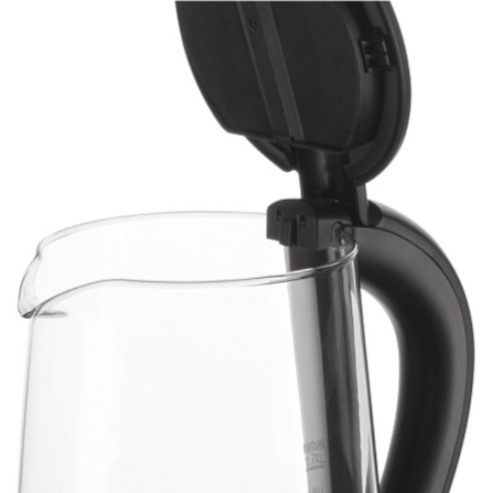 Электрочайник REDMOND RK-G193 черный, прозрачный