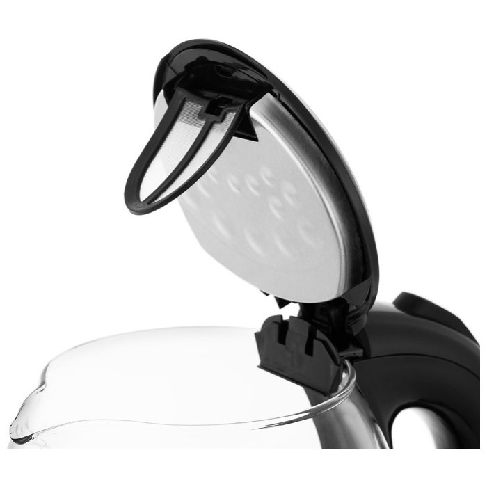 Электрочайник Kitfort Kitkort КТ-657 серебристый