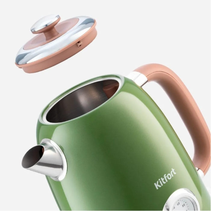 Электрочайник Kitfort КТ-6110 зеленый