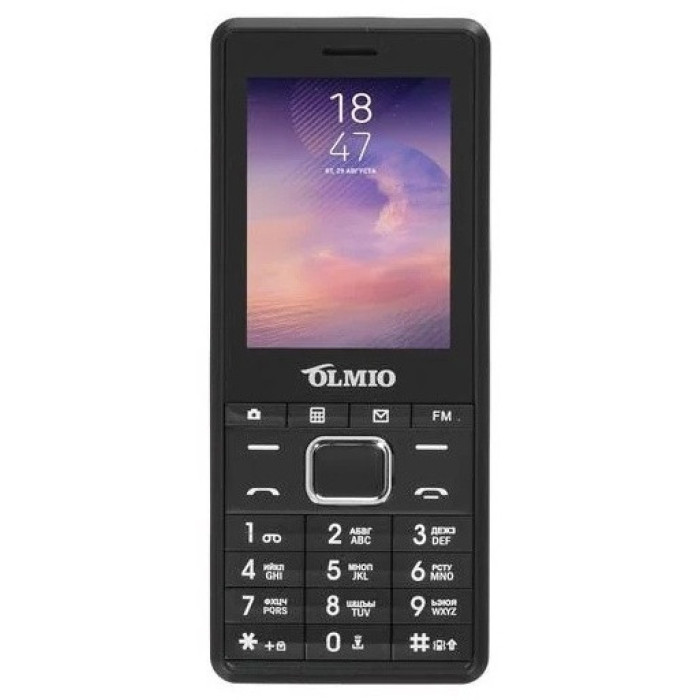 Мобильный телефон Olmio A25 черный
