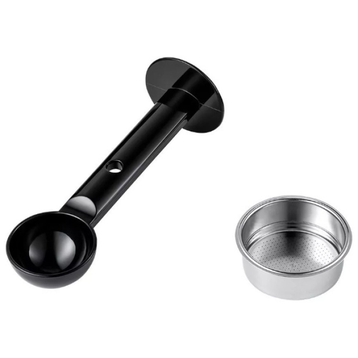 Кофеварка Kitfort KT-7105-2 черный, зеленый