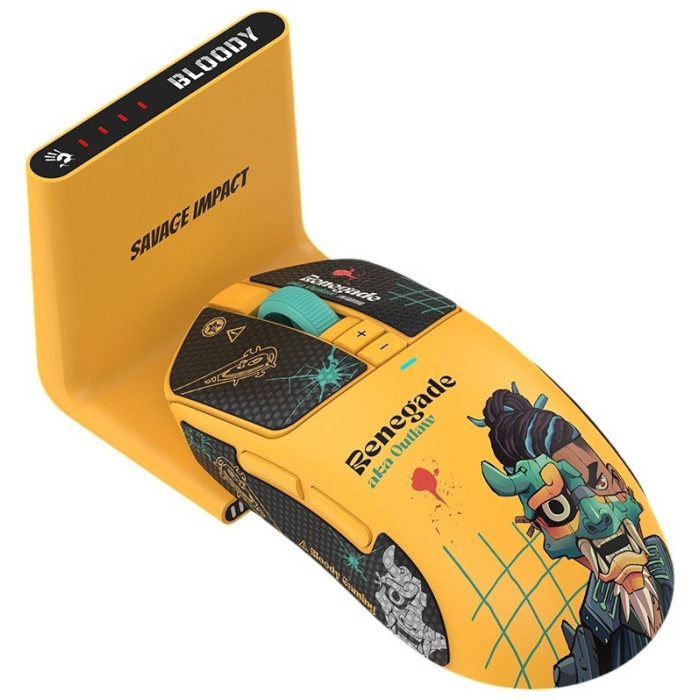 Игровая мышь Bloody / R72 Ultra Duo Renegade Yellow SAVAGE