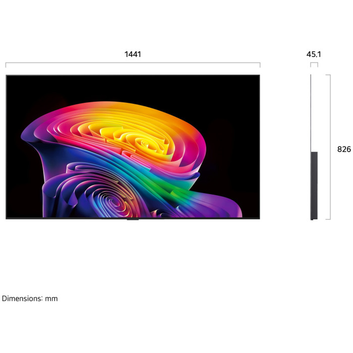 Телевизор 65' LG OLED65C6RLA OLED 4K UHD Smart