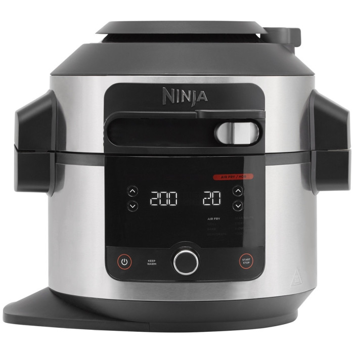 Мультиварка-Скороварка 11в1 Ninja OL550EU стальной/черный