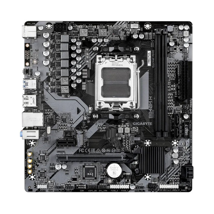 MB Socket AM5, MATX, AMD B840 (DP/HDMI), Gigabyte B840M H, 2DDR5, PCIx16