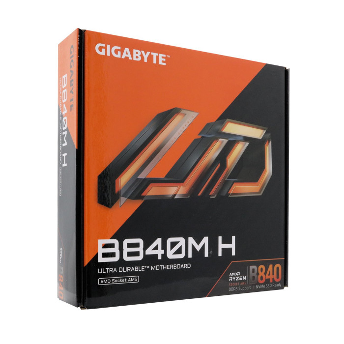 MB Socket AM5, MATX, AMD B840 (DP/HDMI), Gigabyte B840M H, 2DDR5, PCIx16