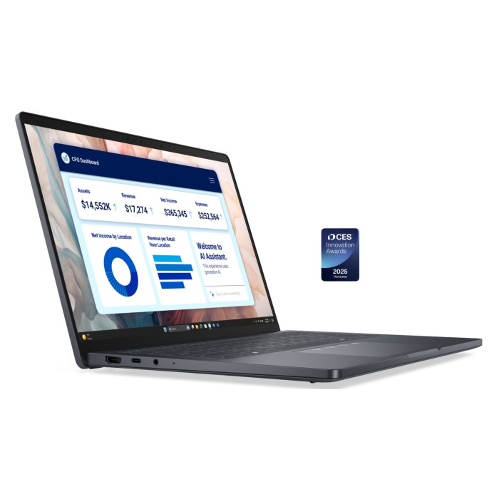 Ноутбук Dell/Pro 14 Premium (PA14250) XCTO/3г/Core Ultra 5/238V/2,1 GHz/32 Gb/SSD/512 Gb/No ODD/Graphics/Arc130V/14 ''/1920x1200/Windows 11/Pro/64/Non