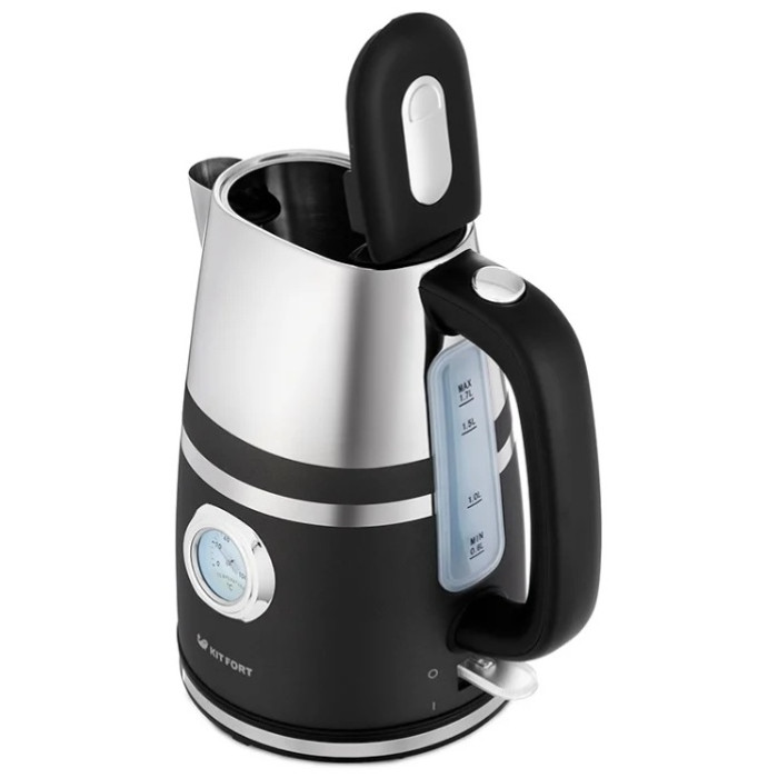 Электрочайник Kitfort KT-670-1 черный