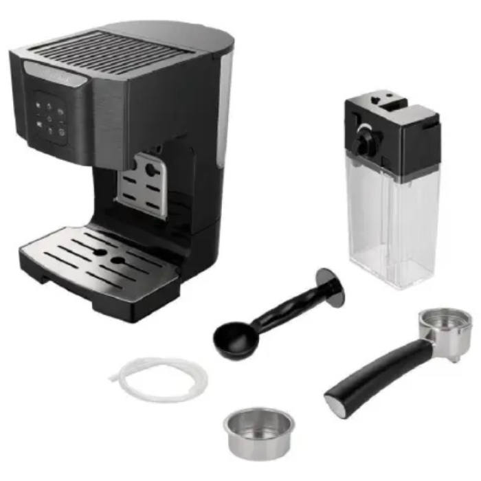 Кофеварка REDMOND RCM-1512 серебристый, черный