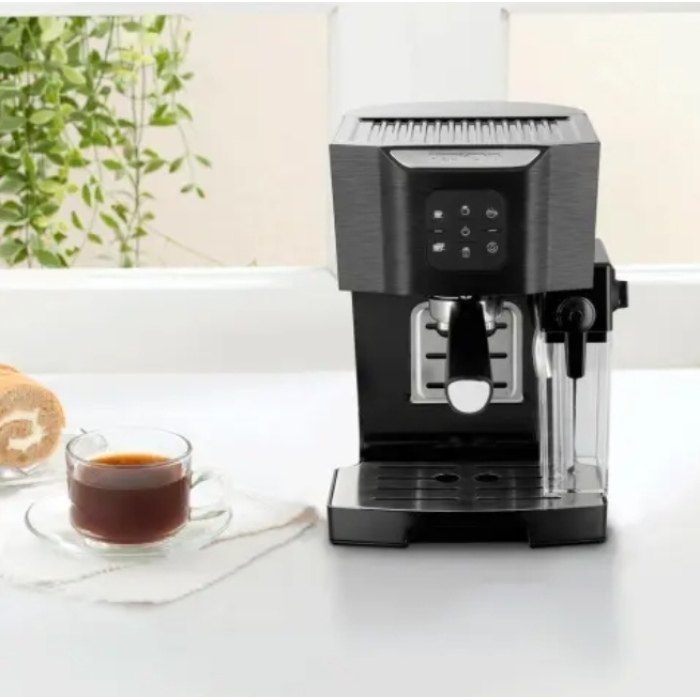 Кофеварка REDMOND RCM-1512 серебристый, черный