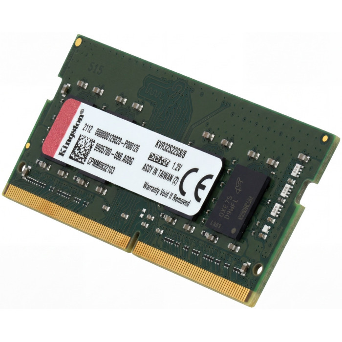 Модуль памяти для ноутбука Kingston KVR32S22S8/8 DDR4 8GB 3200MHz