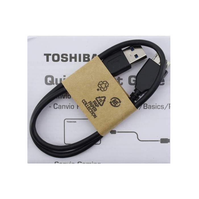 HDD USB 2 TB Toshiba Canvio Ready HDTP320EK3AA, USB3.2, ext., power via USB, Black