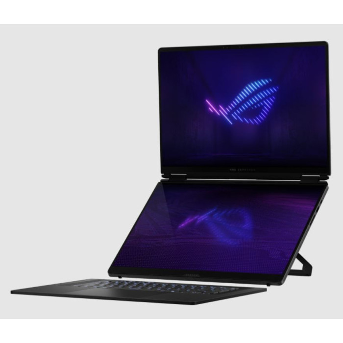 Ноутбук Asus/ROG Zephyrus Duo 16/GX651AX-SR143W/1г/Core Ultra 9/386H/2,1 GHz/32 Gb/PCIe NVMe SSD/1000 Gb/No ODD/GeForce/RTX 5090/24 Gb/16 ''/2880x1800