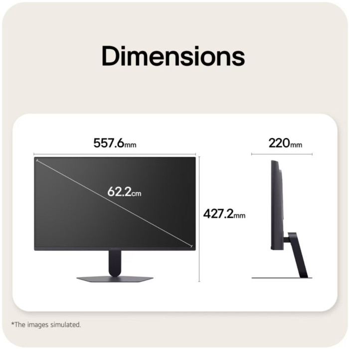 Монитор 25' LG 25G523B-B