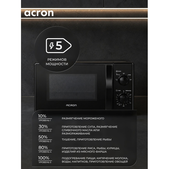 СВЧ-печь ACRON / MM720_B