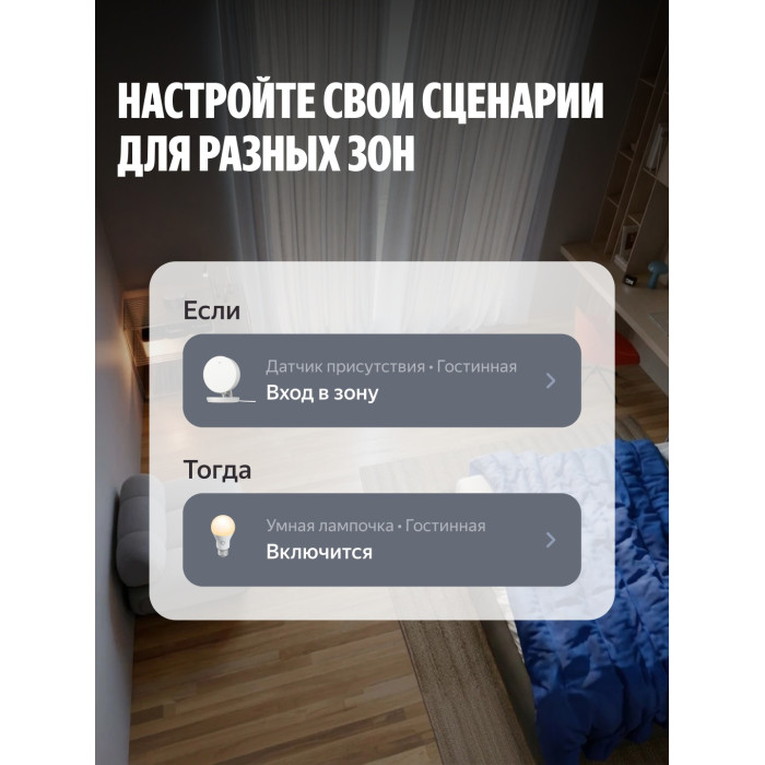 Датчик присутствия радарный Яндекс YNDX-00525
