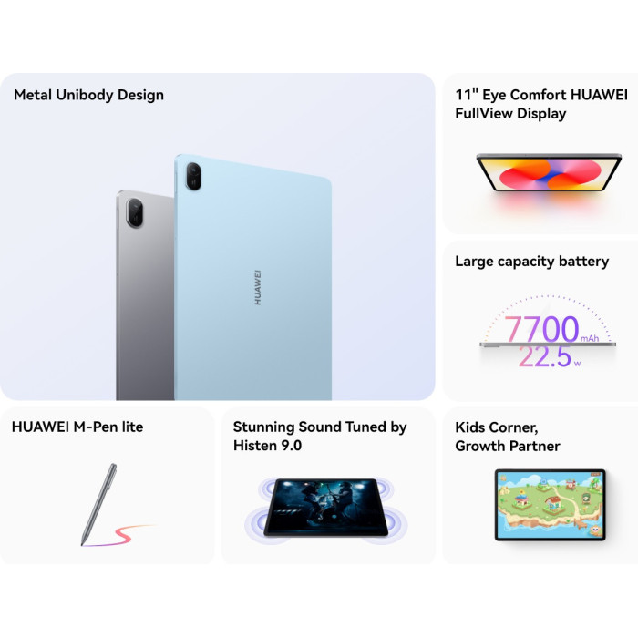 Планшет HUAWEI / Agassi6R-L09DP MatePad SE 11”LTE(8+128G, inbox pencil)