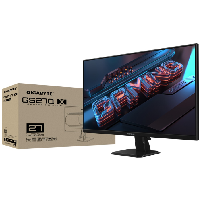 27" GIGABYTE GS27Q X EK черный