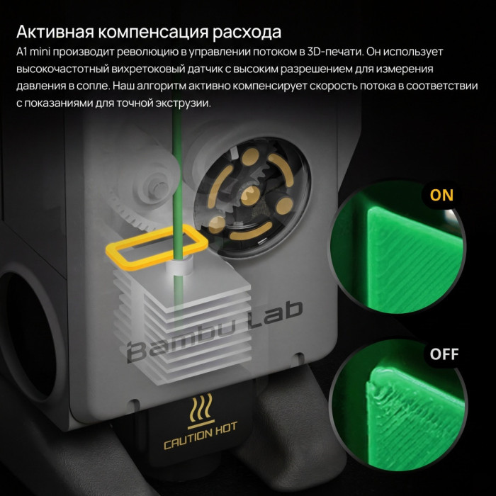 Филаментный 3D принтер Bambu Lab A1 mini-EU (PF002-M-EU)