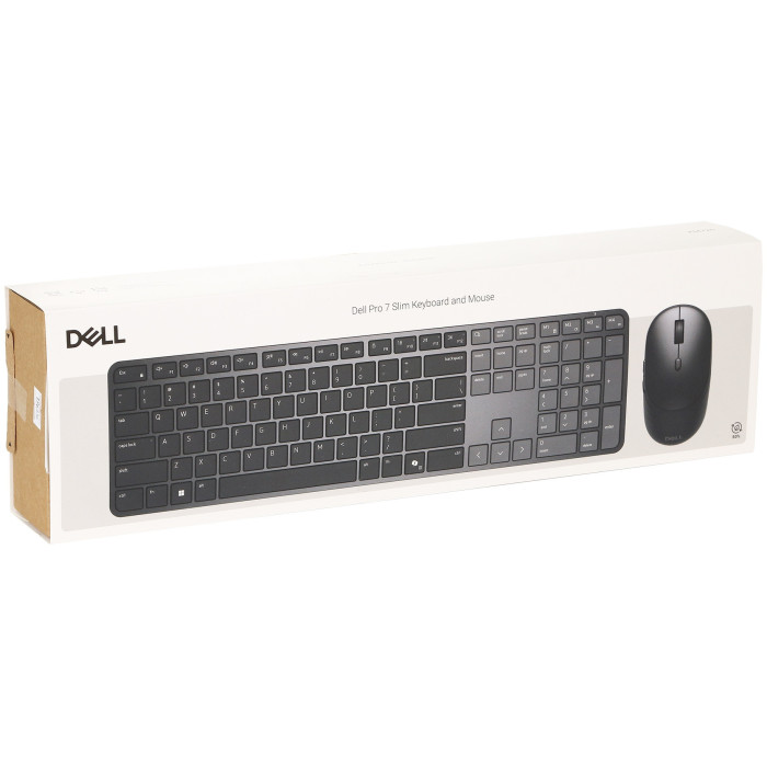 Dell Pro 7 Slim Keyboard and Mouse - KM726 - Russian (QWERTY)