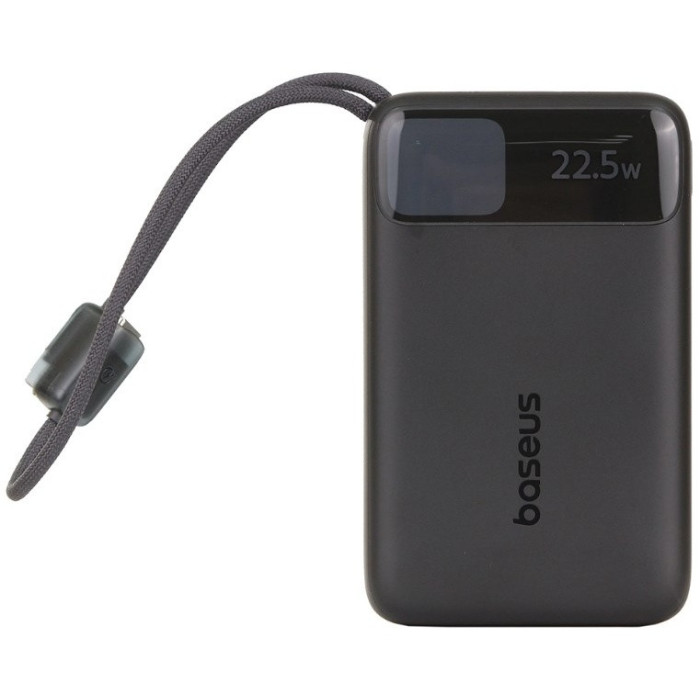 Портативный внешний аккумулятор Baseus EnerFill FC11 20000mAh 22.5W Black (E0027S04)