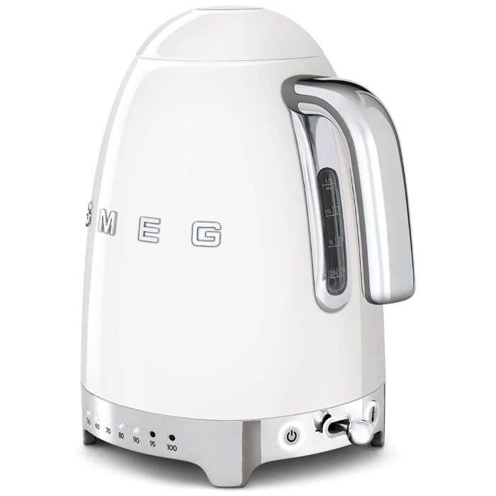 Электрочайник Smeg KLF04WHEU белый