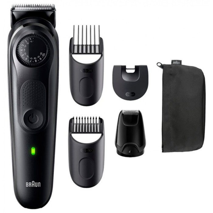 Braun триммер для бороды и усов Электрический триммер BRAUN BT5420 BLK