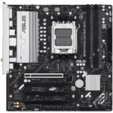 ASUS Main Board Desktop AMD Socket AM5 AMD B850 Chipset 4 x DIMM slots, max. 256GB 1 x DisplayPort 1 x HDMI port 1 x Wi-Fi module 3 x M.2 slots 4 x SATA ATX Form Factor<br>