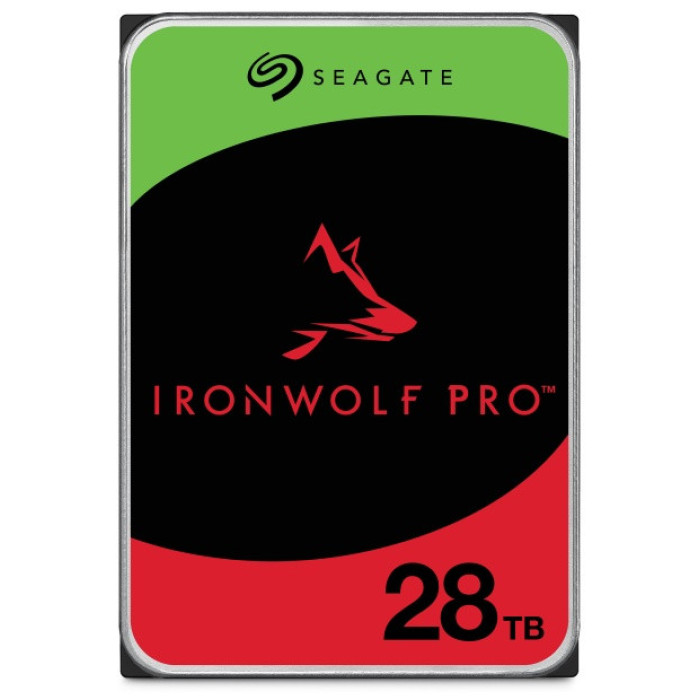 Жесткий диск для NAS систем 28Tb HDD Seagate IronWolf PRO SATA3 3.5' 7200 rpm 512Mb ST28000NT000