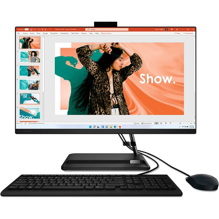 Lenovo IdeaCentre AIO 3 F0FY00P2RK черный