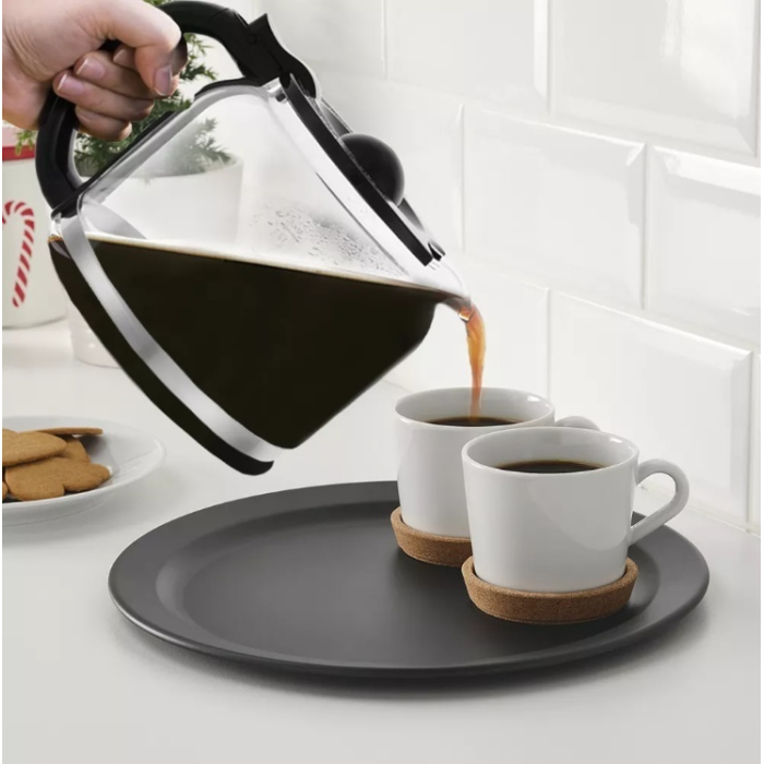 Кофеварка Kitfort KT-731 серебристый