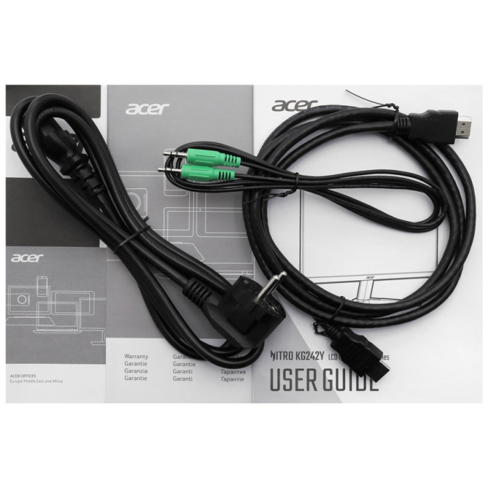 23.8" Acer Nitro KG242YEbmiix UM.QX2EE.E01 черный