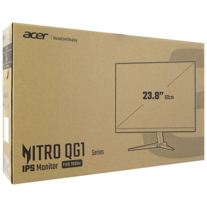 23.8" Acer Nitro QG241YEbii UM.QQ1EE.E01 черный
