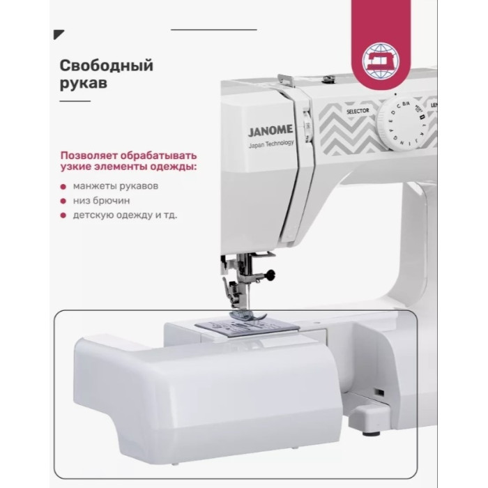 Janome XE-300 белый