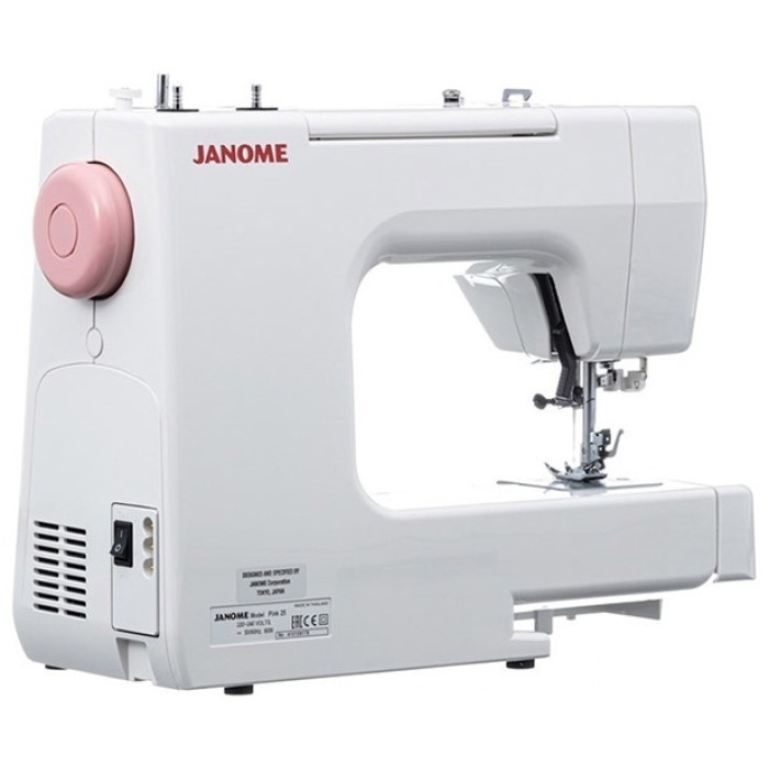 Janome Pink 25 белый, розовый