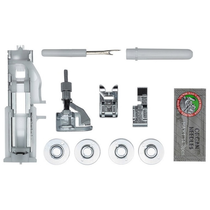 Janome Pink 25 белый, розовый