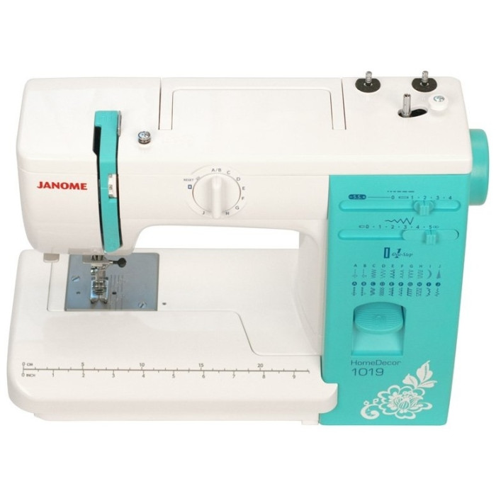 Janome HomeDecor 1019 белый, синий