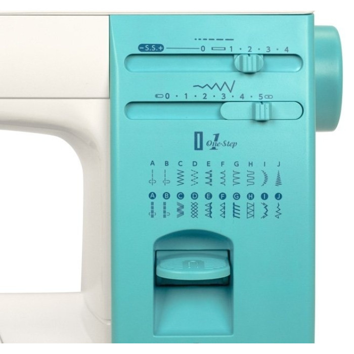 Janome HomeDecor 1019 белый, синий