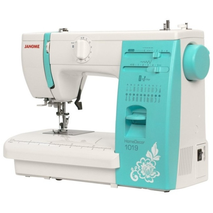 Janome HomeDecor 1019 белый, синий