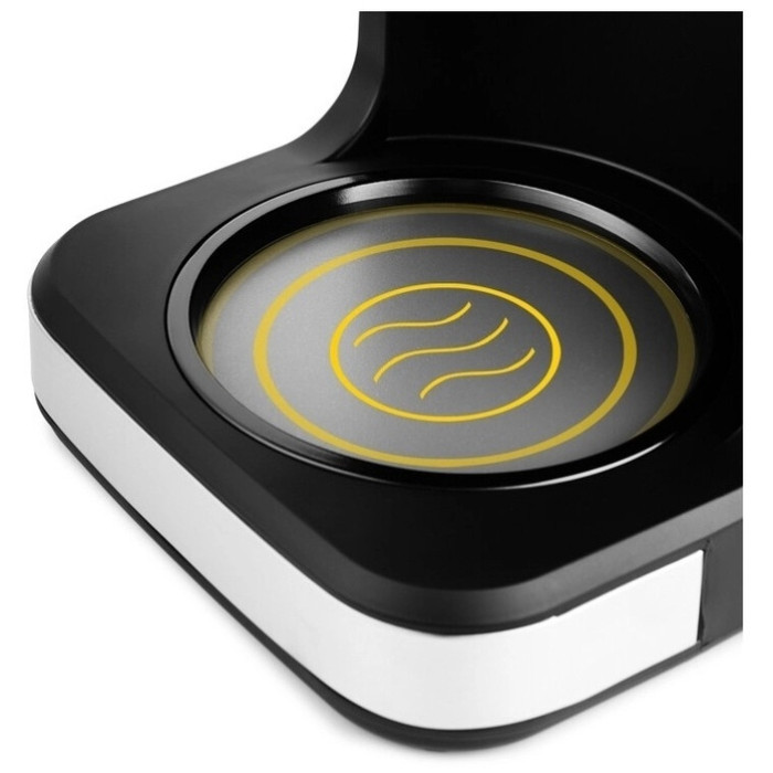 Кофеварка Kitfort КТ-719 серебристый