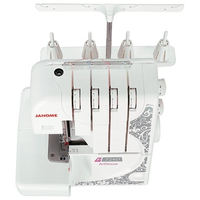 Оверлок Janome ArtDecor 724D белый