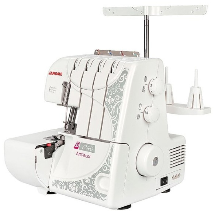 Оверлок Janome ArtDecor 724D белый