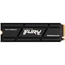 Kingston FURY Renegade 1TB SSD with Heatsink, M.2 2280, PCIe 4.0 NVMe, Read/Write 7300/6000MB/s, Random Read/Write: 900K/1000K IOPS