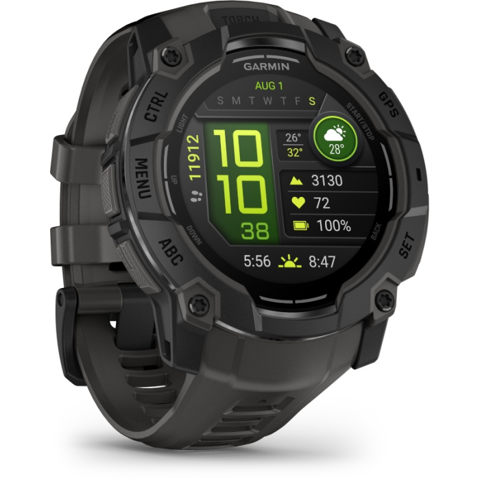 Garmin Instinct 3 AMOLED 50 мм графитовый-серый