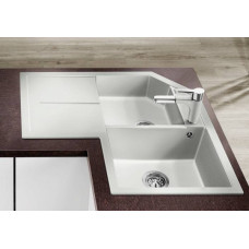 Blanco Metra 9 E накладная 83х50х19 см, гранит, тон белый