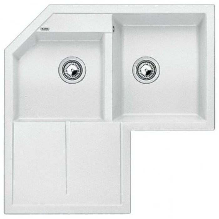 Blanco Metra 9 E накладная 83х50х19 см, гранит, тон белый