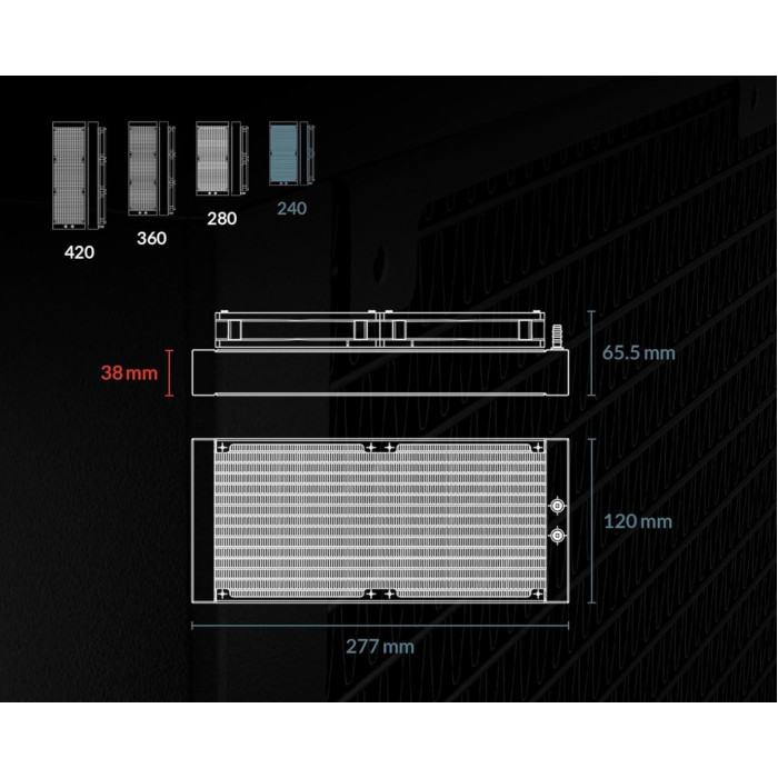 Arctic Liquid Freezer III 240 A-RGB (Black)