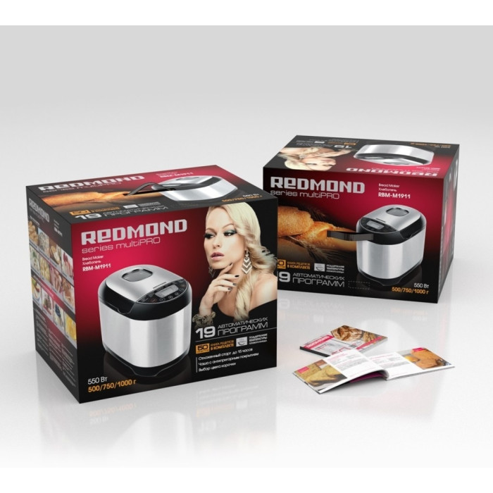 REDMOND RBM-M1911 серебристый, черный