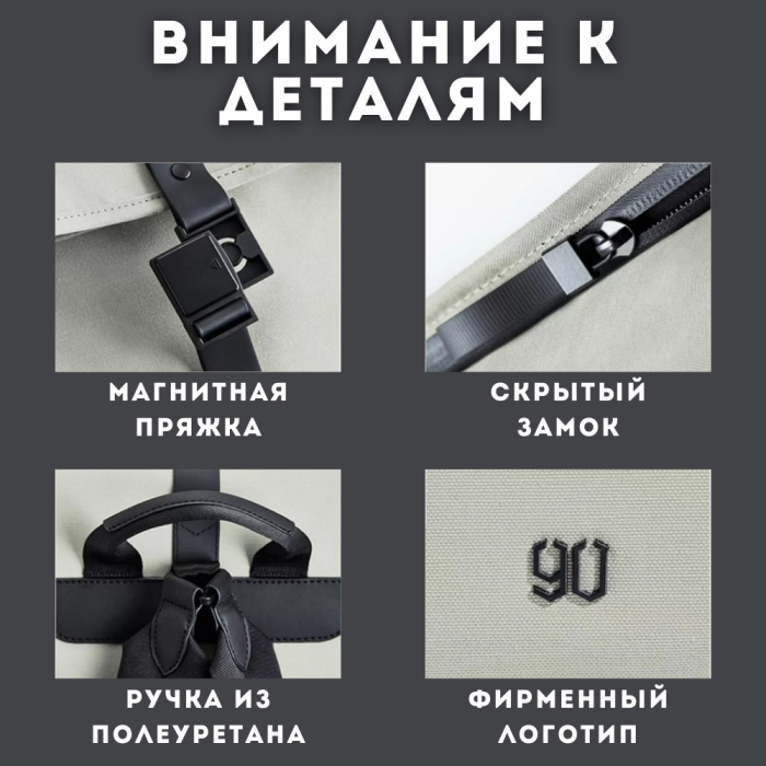 Xiaomi рюкзак 90 Go Urban Daily Backpack синий